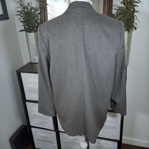 VALERIE STEVENS GRAY WOOL BLAZER SZ.8 EUC - Picture 5 of 7
